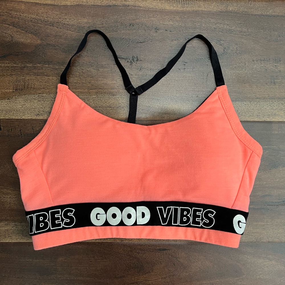 No Boundaries Orange Girl/Youth/Juniors Bra